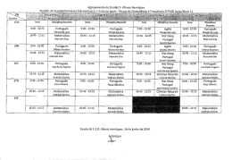 calendário - EB2/3 D. Afonso Henriques