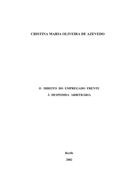 CRISTINA MARIA OLIVEIRA DE AZEVEDO - Liber