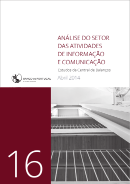 An&aacute;lise do setor das Atividades de Informa&ccedil;&atilde;o e Comunica&ccedil;&atilde;o