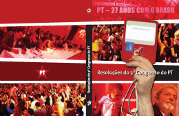 3&ordm; Congresso do PT - Partido dos Trabalhadores