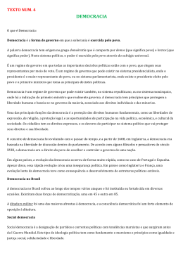 DEMOCRACIA