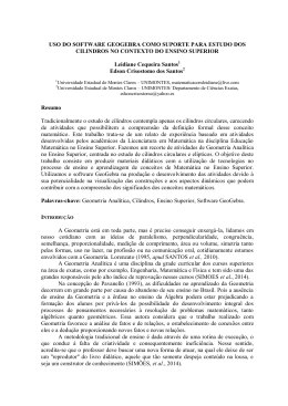uso do software geogebra como suporte para estudo dos cilindros
