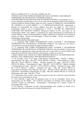 edital normativo n&ordm; 1, de 4 de janeiro de 2012
