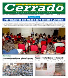 Prefeitura faz orienta&ccedil;&atilde;o para projetos Culturais