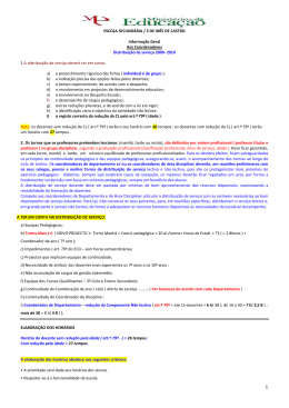 ESCOLA SECUND&Aacute;RIA / 3 DE IN&Ecirc;S DE CASTRO Informa&ccedil;&atilde;o Geral
