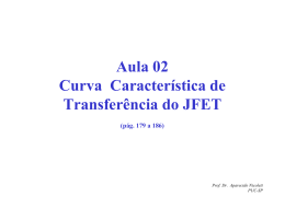 Curva de Transferência do JFET - PUC-SP