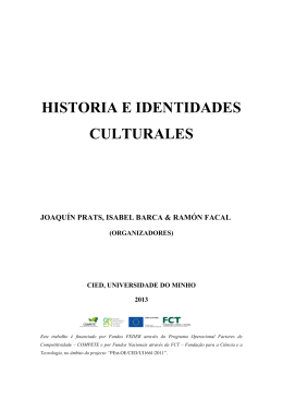 HISTORIA E IDENTIDADES CULTURALES