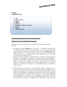 Debate 1 transcripci&oacute;n de aportes