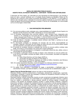 EDITAL DE CONCURSO P&Uacute;BLICO 06/2012 AGENTE FISCAL DA