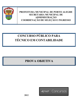 Prova - Calcule Mais