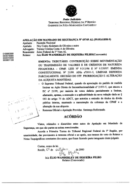 Poder .Iuäcírb-io - Tribunal Regional Federal da 5ª Região