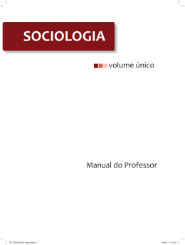 SOCIOLOGIA - Escala Educacional