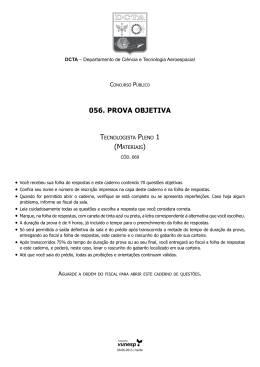 056. PROVA OBJETIVA