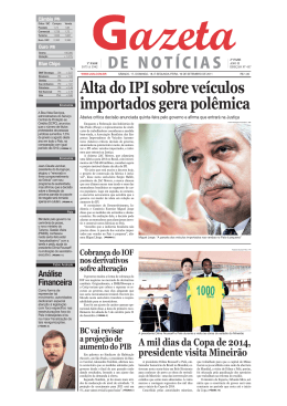 Alta do IPI sobre ve&iacute;culos importados gera pol&ecirc;mica