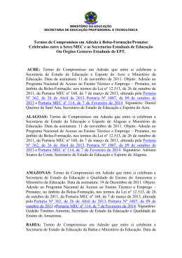 institui&ccedil;&otilde;es p&uacute;blicas das redes estaduais, distrital e municipais