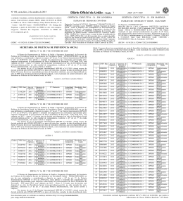 ISSN 1677-7069 - Minist&eacute;rio da Previd&ecirc;ncia Social