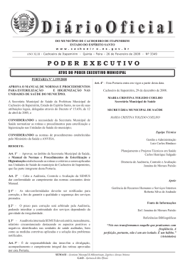 Di&aacute;rio Oficial n&ordm; 3.349 - 26 de Fevereiro (Quinta-feira)