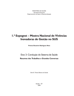 1.&ordf; Expogest - Portal do Livro Aberto em CT&I