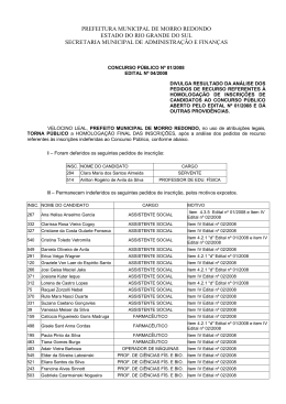prefeitura municipal de morro redondo estado do rio grande do sul