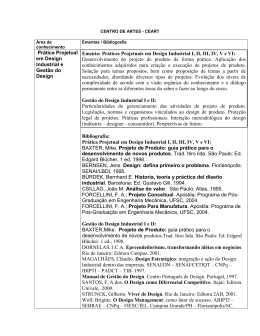 Ementa para vagas no CEART