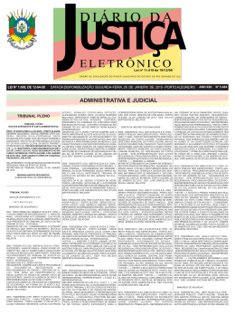 Administrativa e Judicial