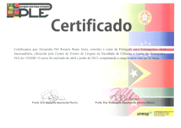 Certiﬁcamos que Alexandra Del Rosario Rojas Jes&uacute;s, concluiu o