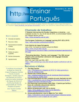 Ensinar Português Boletim 3