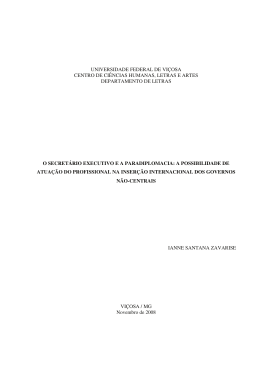 Ianne Santana Zavarise - Secretariado Executivo Tril&iacute;ngue