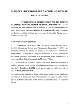 Edital 01/2015 - Horizon