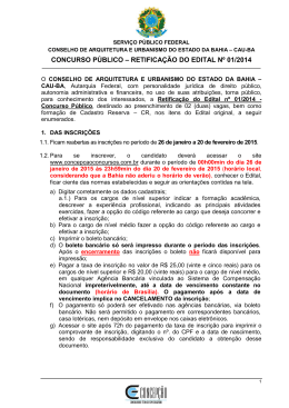 2&ordf; Retifica&ccedil;&atilde;o