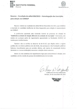 Resposta ao Recurso 1- CONSUP
