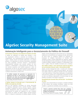 AlgoSec Security Management Suite