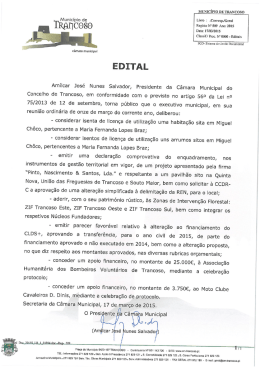Edital da Reunião de 11-03-2015