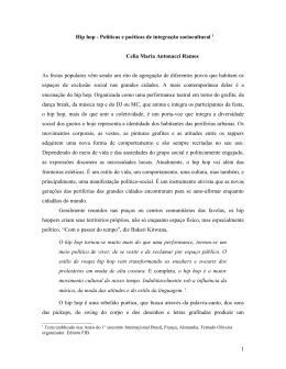Hip hop &ndash; corre&ccedil;&atilde;o