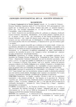 Concejo Continental de la Nación Guaraní