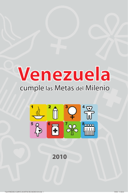 Venezuela cumple las Metas del Milenio – 2010