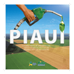 Cenário da BioEnergia no Piauí