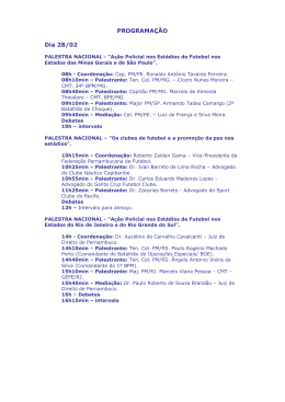 programa&ccedil;&atilde;o - TJPE - Tribunal de Justi&ccedil;a de Pernambuco