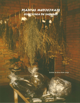 Plantas Medicinais – Coletânea de Saberes