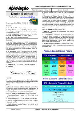 Direito Eleitoral