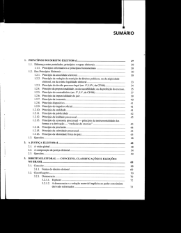 Direito Eleitoral Esquematizado