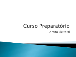 Justi&ccedil;a Eleitoral