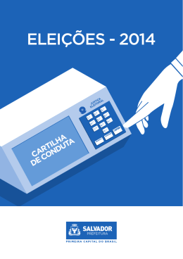 ELEI&Ccedil;&Otilde;ES - 2014 - Prefeitura Municipal de Salvador