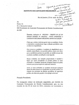 Acesse a &iacute;ntegra do parecer