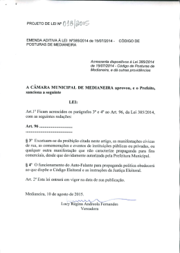 - C&acirc;mara Municipal de Medianeira