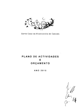 PLANO DE ACTÍVIDADES - Santa Casa da Misericórdia de Cascais