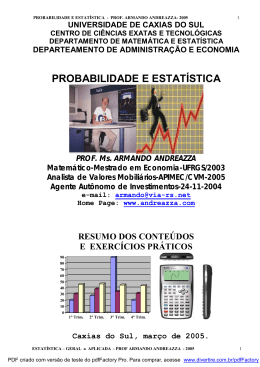 APOSTILA-ESTATISTICA- COMPLETA -MAR-2005