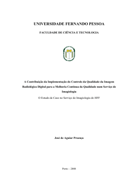 A contribui&ccedil;&atilde;o da Implementa&ccedil;&atilde;o do Controlo da Qualidade da
