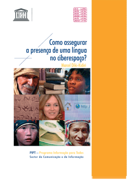 Como assegurar a presen&ccedil;a de uma l&iacute;ngua no ciberespa&ccedil;o?