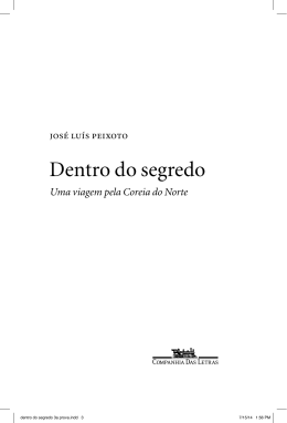 Leia um trecho em pdf - Companhia das Letras